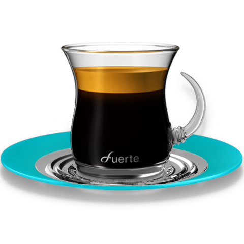 FUERTE® Allura™ Espresso Glass Cups