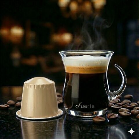 FUERTE® Organi Cru™ Nespresso® Compatible Coffee Capsule