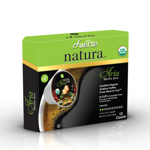 FUERTE® Natura™ Aria K-Cup Compatible Coffee Pod
