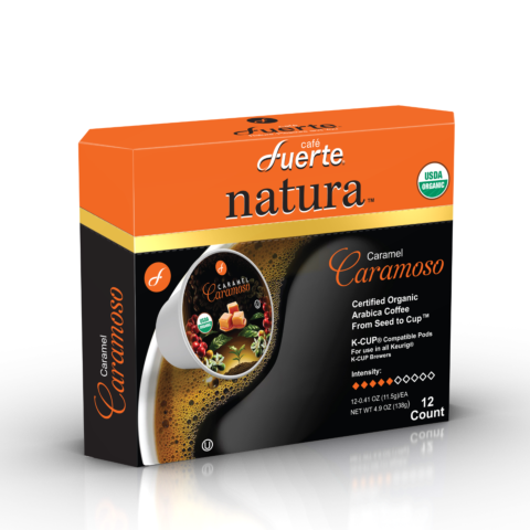 FUERTE® Natura™ Caramoso K-Cup Compatible Coffee Pod