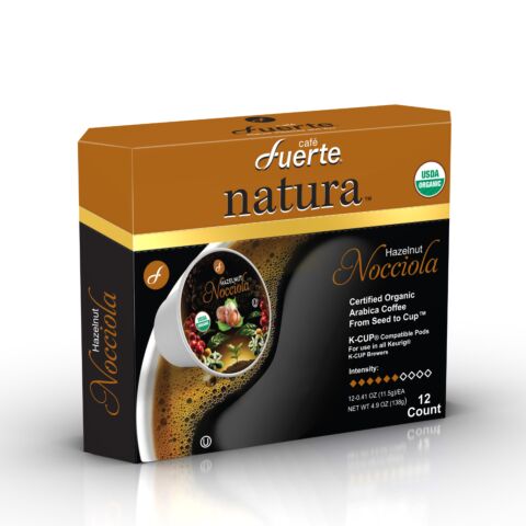 FUERTE® Natura™ Nocciola K-Cup Compatible Coffee Pod