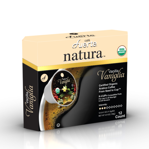 FUERTE® Natura™ Vaniglia K-Cup Compatible Coffee Pod
