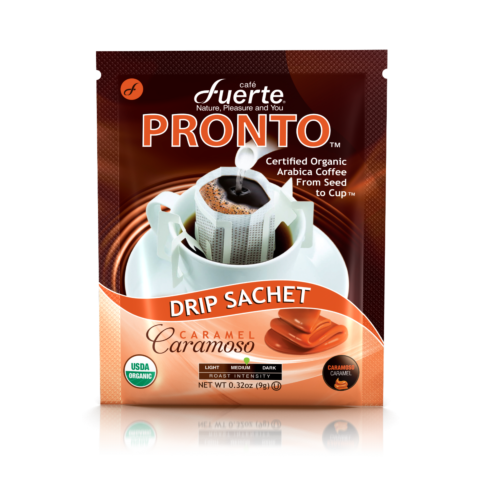 FUERTE® Pronto™ Caramoso Drip Coffee Bag