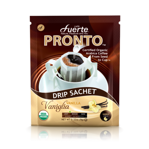 FUERTE® Pronto™ Vaniglia Drip Coffee Bag