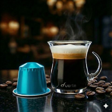 FUERTE® Organi Cru™ Nespresso® Compatible Coffee Capsule