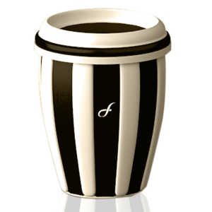 FUERTE® AltaCafe™ Coffee Mugs, Brown - Set of 2