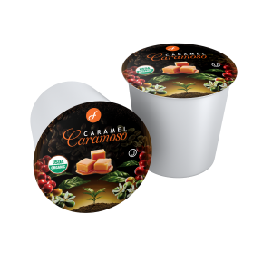 FUERTE® Natura™ Caramoso K-Cup Compatible Coffee Pod, Organic Arabica, Caramel