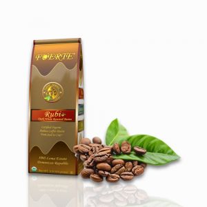 FUERTE® Allegra™ Rubi Whole Bean Coffee, Organic Arabica, Dark Roast